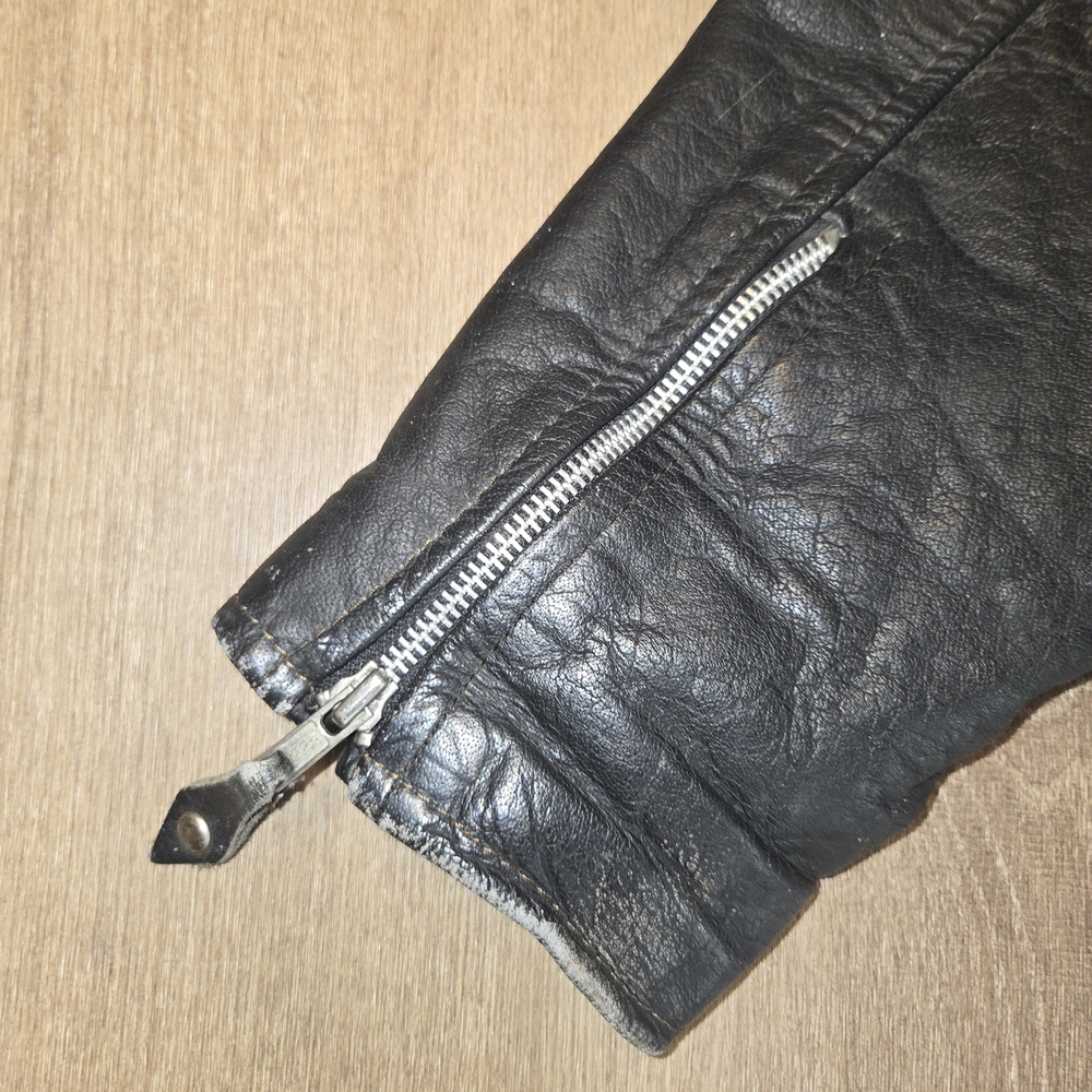 Black Leather Jacket For Men - image 8